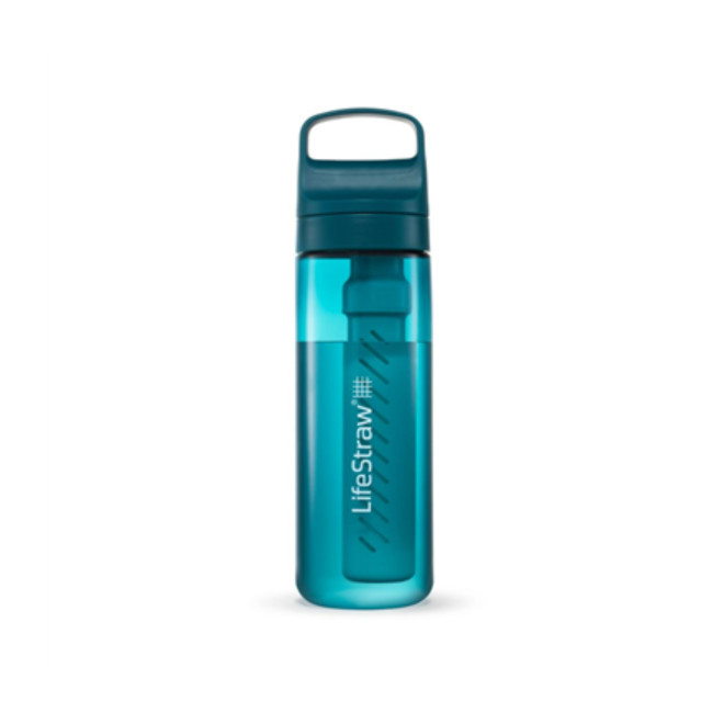 Butelka filtrująca 650mL Go Series - Błękit Lagunowy - LifeStraw
