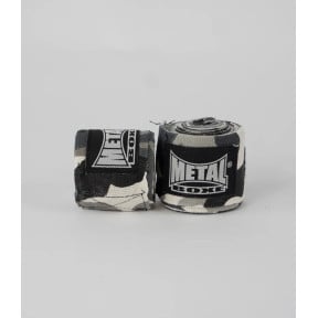 Bandaż bokserski 4.00 Camo Szary - Metal Boxe