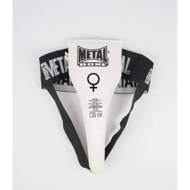Coquille Femme Blanc - Metal Boxe