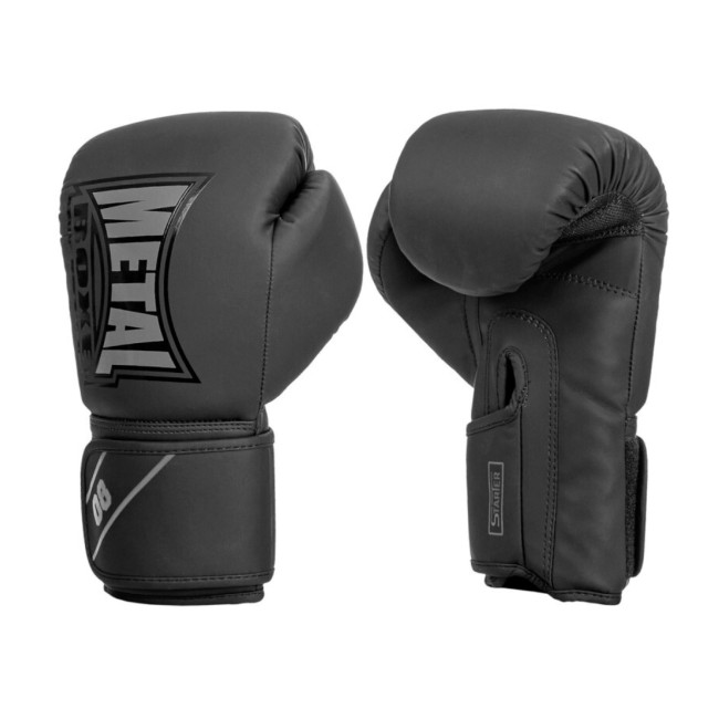 GUANTE DE ENTRENAMIENTO STARTER NEGRO/GRIS - METAL BOXE
