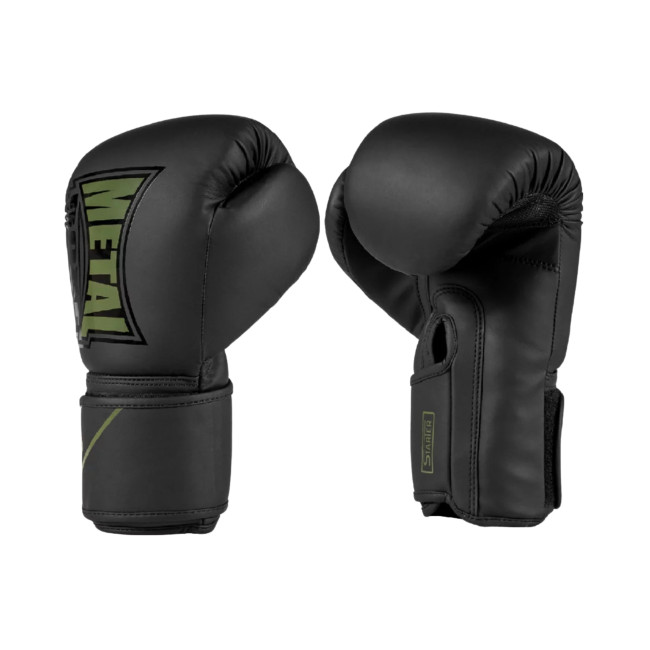 Gant Entrainement Starter Noir/Kaki - Metal Boxe