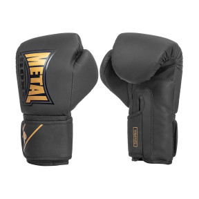 Rękawice Treningowe Starter Czarne/Złote - Metal Boxe