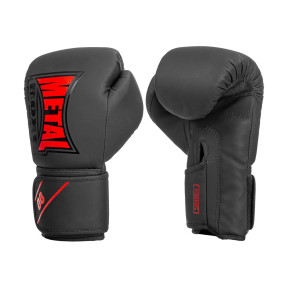 GUANTE DE ENTRENAMIENTO STARTER NEGRO/ROJO - METAL BOXE