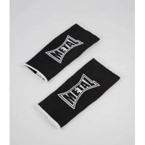 SOTTOGUANTO A MEZZE DITA NERO - METAL BOXE
