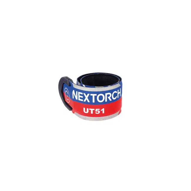 Brazalete flexible luminoso recargable UT51 - Azul/Rojo - Nextorch