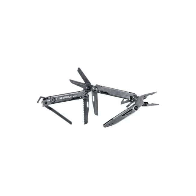 Alicate Multifunción Pioneer MT20 (15 herramientas) - Negro - Nextorch