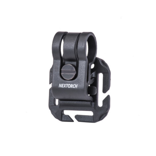Bevestigingssysteem voor tactische helm en Molle-lussen voor Glo-Toob lamp - Zwart - Nextorch