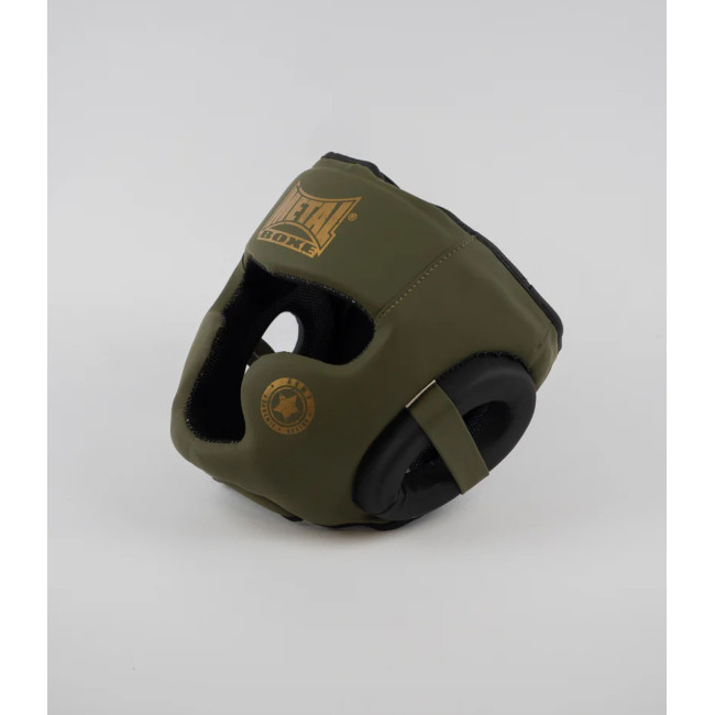 METAL BOXE Casque Army – Casque Intégral, Taille Unique, Réglable, Protection Optimale, 480g