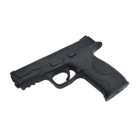 PISTOLA DE GOMA 19 cm - METAL BOXE