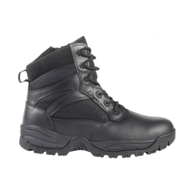 Botas de intervención Megatech Evo 6" con cremallera simple - Negro - CityGuard