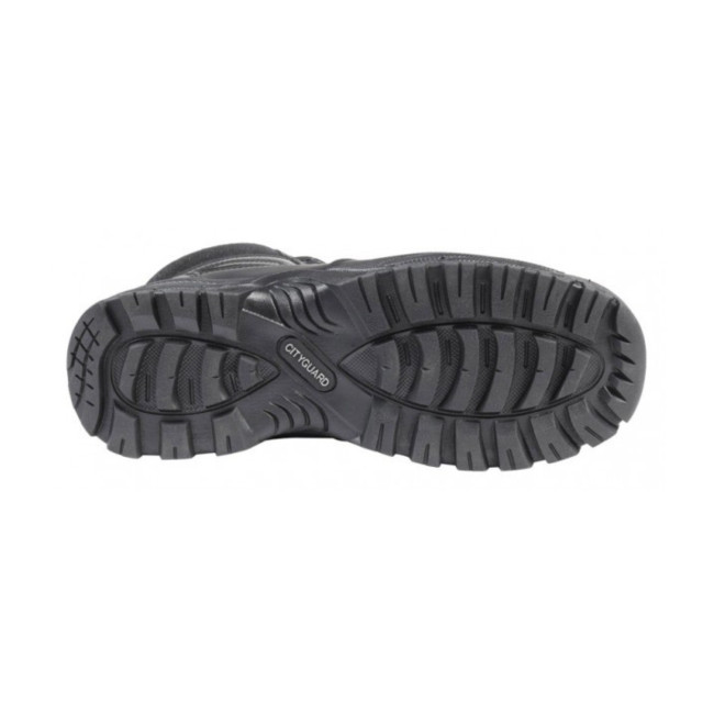 Scarpe d'intervento Megatech Evo 6" con zip singola - Nero - CityGuard