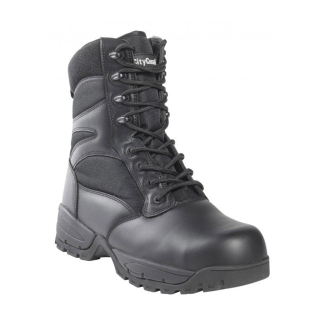 Rangers coquées Megatech Evo simple zip - Noir - CityGuard
