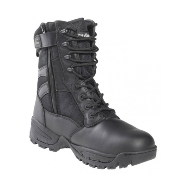 Botas Megatech Evo com zíper duplo - Preto - CityGuard
