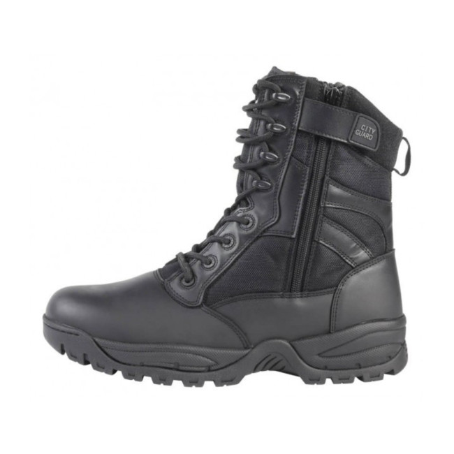 Botas Megatech Evo com zíper duplo - Preto - CityGuard