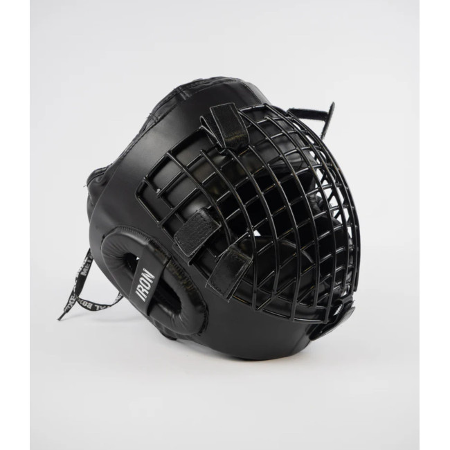 Helm mit Metallgitter - Metal Boxe