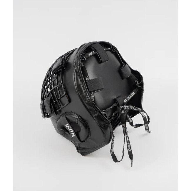 Helm mit Metallgitter - Metal Boxe