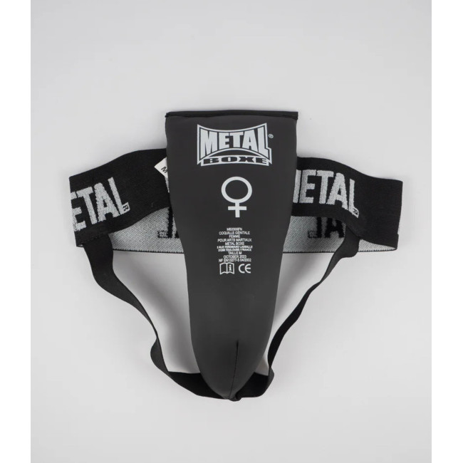 Coquille Femme Noir - Metal Boxe