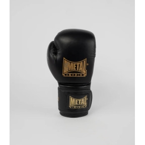LUVA DE BOXE TREINO GRS PRETA - METAL BOXE