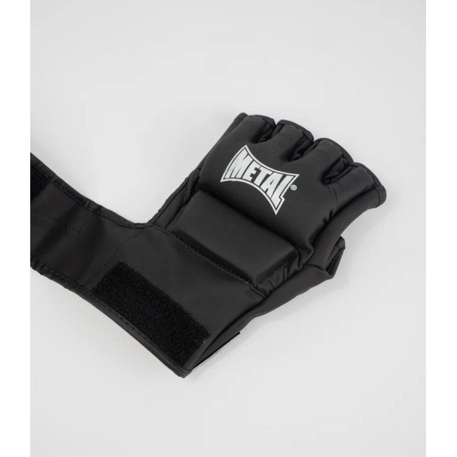 GUANTE MMA NEGRO BLACK LIGHT - METAL BOXE