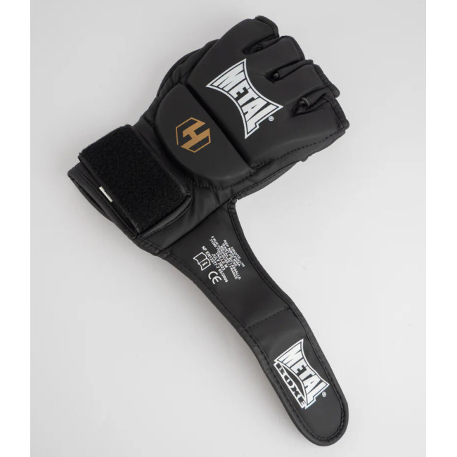 Rękawica Mma Pro Ss Kciuk Octogon Czarna - Metal Boxe