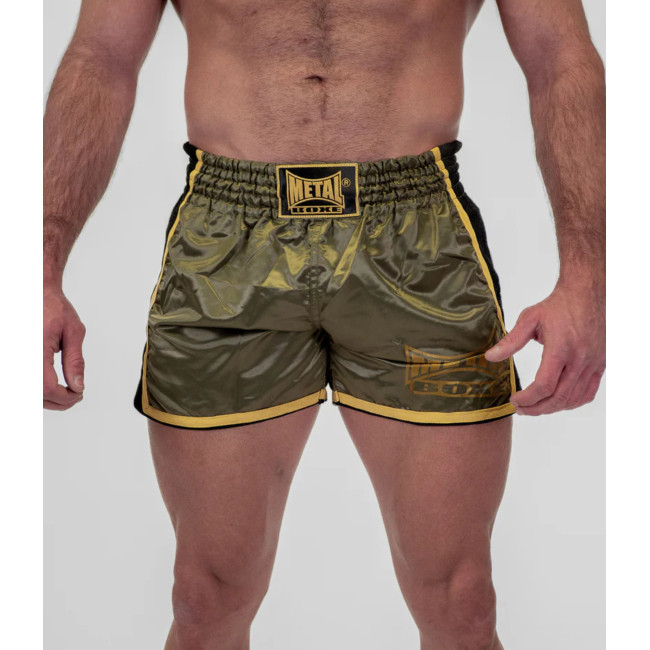 Spodenki Thai/Kick Extrem Military - Metal Boxe