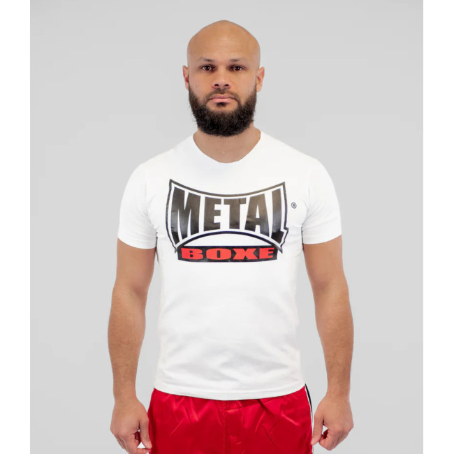 Koszulka New Visual Biała - Metal Boxe
