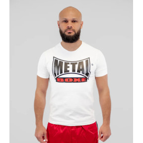 T-SHIRT NEW VISUAL BRANCO - METAL BOXE