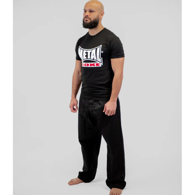 T-SHIRT NEW VISUAL NERO - METAL BOXE