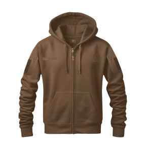 Sweat militaire SPIDER coyote avec zip - Patrol Equipement