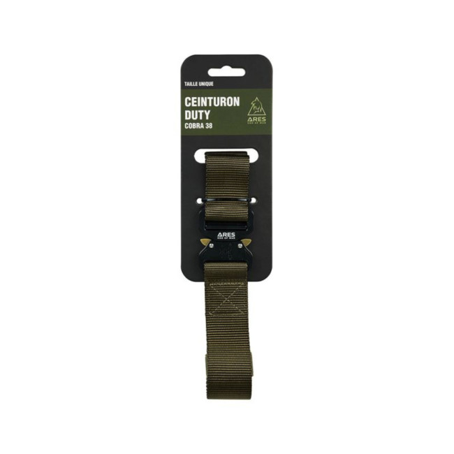 Duty Gürtel khaki 38mm mit Cobra-Schnalle - Ares