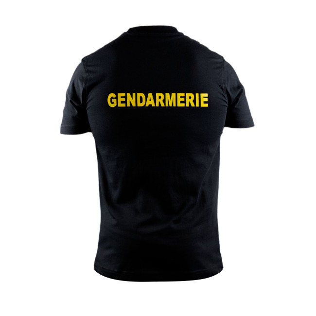 T-Shirt GENDARMERIE Mobile Noir - GK
