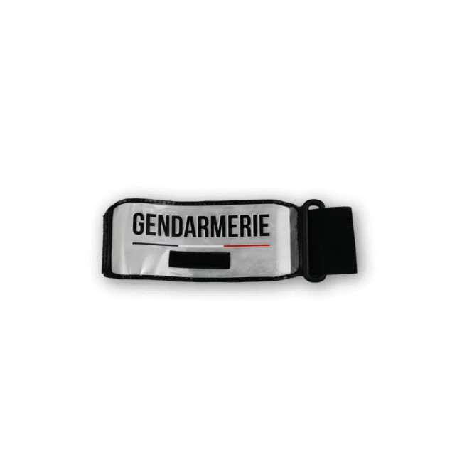 Opaska Gendarmerie odblaskowa z miejscem na RIO - GK