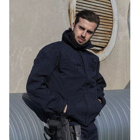 Chaqueta Softshell Policía - Azul Marino - GK
