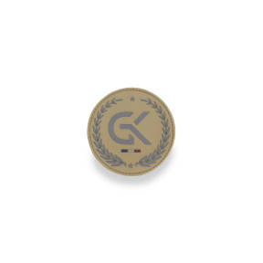 Écusson basse visibilité en gomme - Coyote - GK