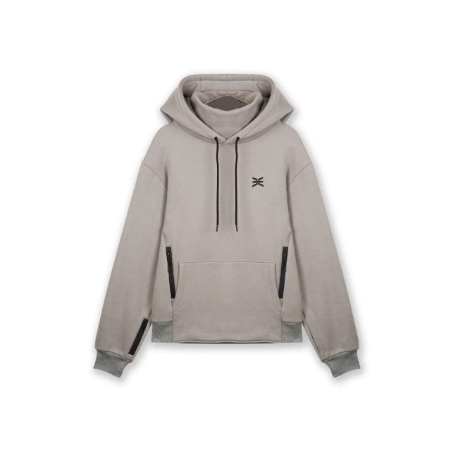 Bluza z kapturem Anonymous Undercover - Szary melanż - GK