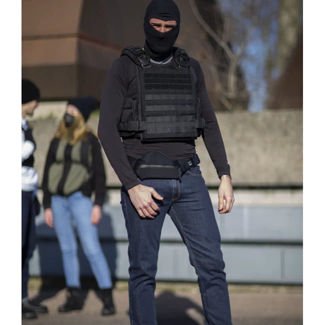 Ceinture discrète Slim Undercover - Noir - GK