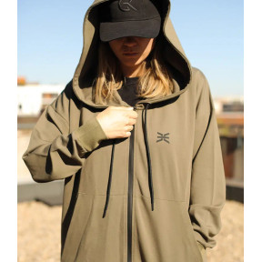 Sudadera con capucha Anonymous Undercover para mujer - Verde oliva - GK
