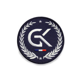 Geborduurde patch - Marineblauw - GK