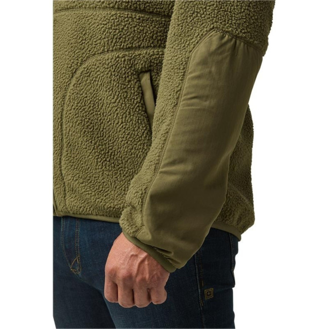 HQ Tech Fleece Jacke (ML-H) - Field Green - 5.11 Tactical