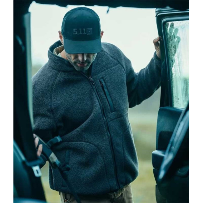 HQ Tech Fleece Jacke (ML-H) - Field Green - 5.11 Tactical