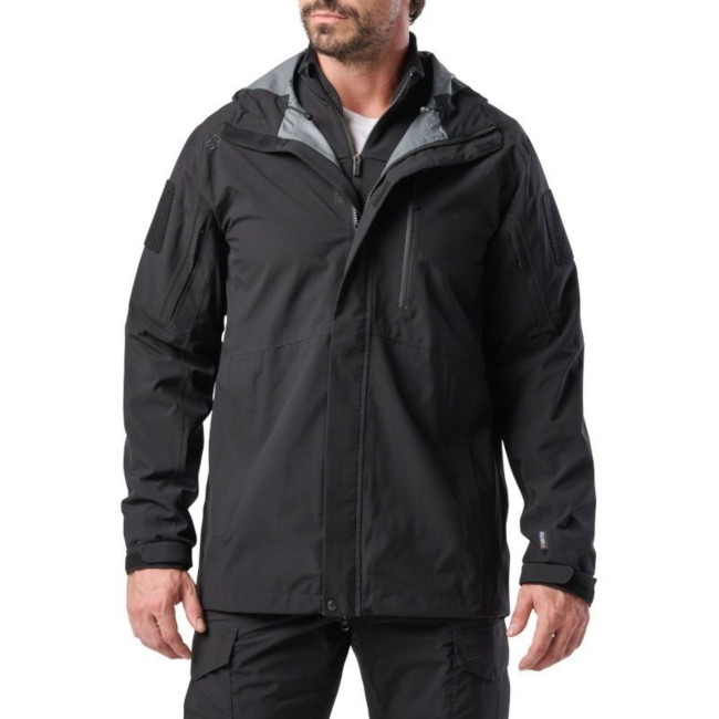 Chaqueta Force Rainshell (ML-H) - Negro - 5.11 Tactical