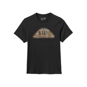 Tee shirt camo crest noir - 5.11 Tactical