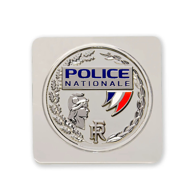 Médaille Police Nationale à support carré - GK Médaille Police Nationale à support carré - GK