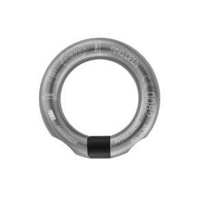 Anel multidirecional abrível Ring Open - Cinzento Antracite - Petzl