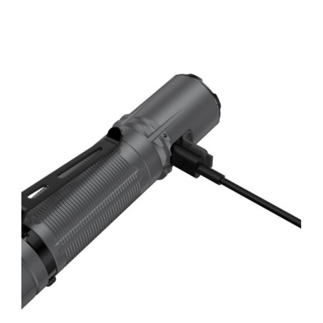 Oplaadbare tactische lamp XT2CR PRO LED - 2100 Lumen - Betongrijs - Klarus