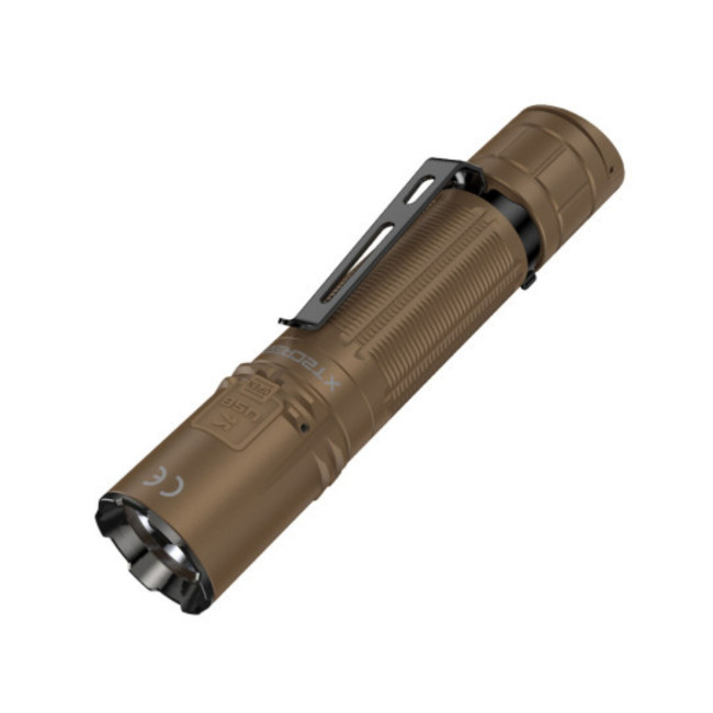 Lanterna tática recarregável XT2CR Pro (2100 lumens) - Tan - Klarus