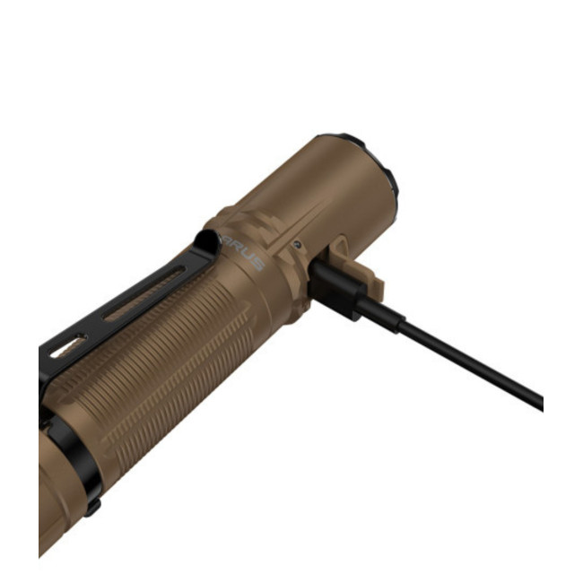 Linterna táctica recargable XT2CR Pro (2100 lúmenes) - Tan - Klarus