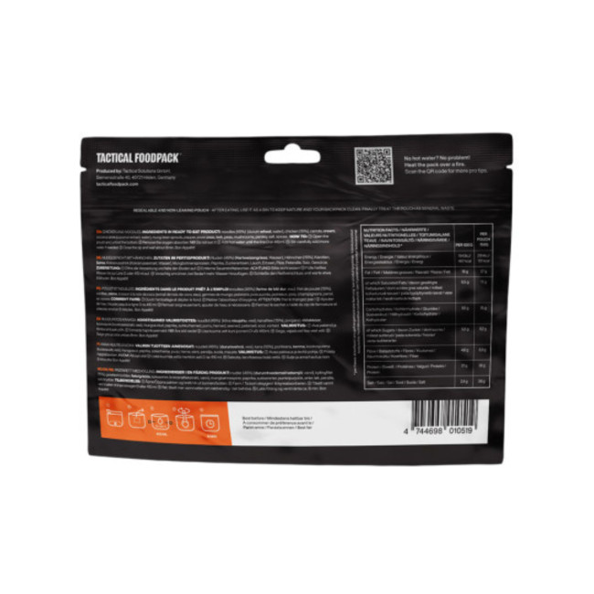Maxi ration de survie - Nouilles au poulet - Tactical Foodpack