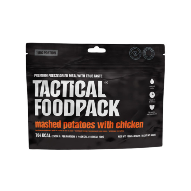 Maxi Überlebensration - Hähnchen mit Kartoffelpüree - Tactical Foodpack