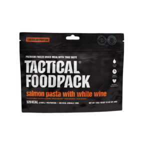 Überlebensration - Nudeln mit Lachs und Weißwein - Tactical Foodpack